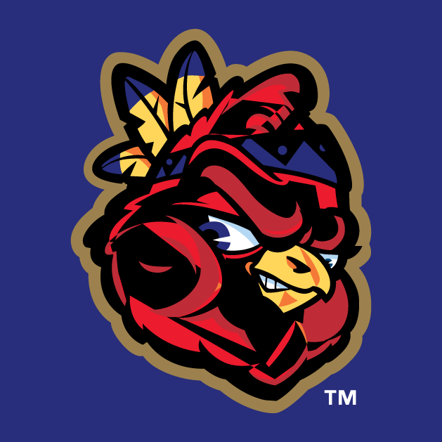 Peoria Chiefs 1996-2004 Cap Logo decal supplier